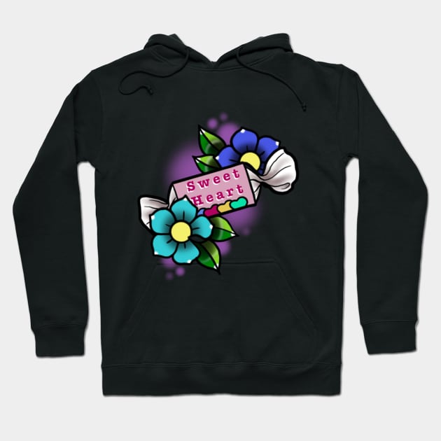 Sweetheart Hoodie by Huldra Tattoo